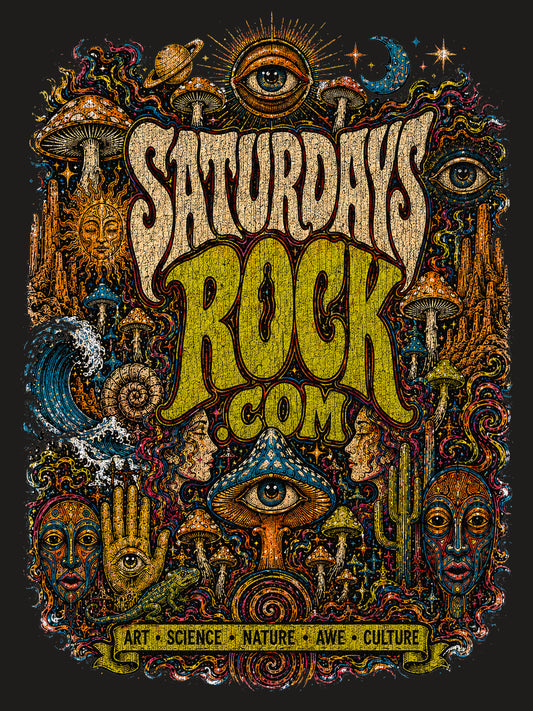 Saturdays Rock Graphic Unisex t-shirt